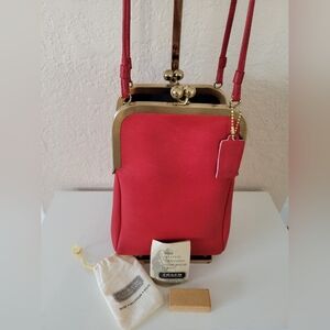 1970s COACH BONNIE CASHIN DOUBLE ENTRY VINTAGE KISSLOCK